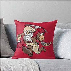 San Francisco 49ers Gold Rush Throw Pillow