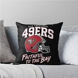 Art San Francisco 49ers Throw Pillow