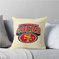 San Francisco 49ers Throw Pillow