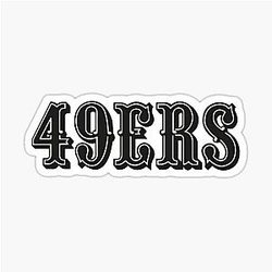 49ers Logo Sticker