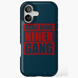 Bang Bang Niner Gang Red 49ers iPhone Tough Case