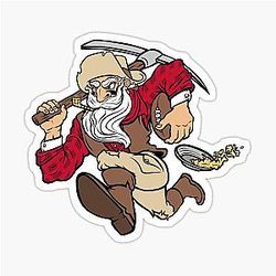 San Francisco 49ers Gold Rush Sticker