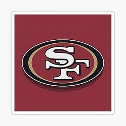 San Francisco 49ers Super Bowl Champs Sticker