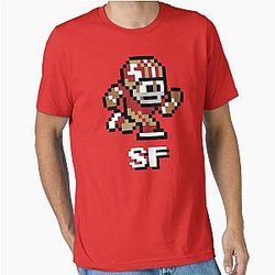 San Francisco 49ers Tecmo Super Bowl Football Player Essential T-Shirt