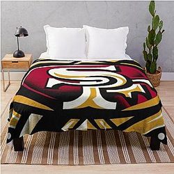 San Francisco 49ers Throw Blanket