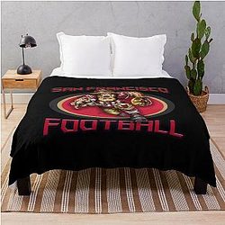 Art San Francisco 49ers Throw Blanket