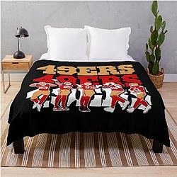 Art San Francisco 49ers Throw Blanket