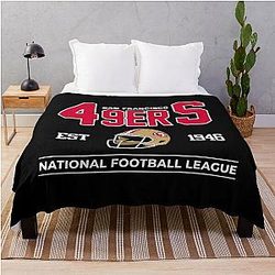 San Francisco 49ers Throw Blanket