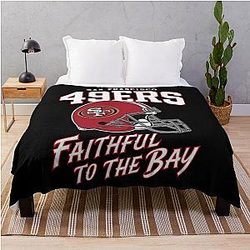 Art San Francisco 49ers Throw Blanket