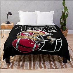 San Francisco 49ers Throw Blanket