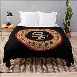 San Francisco 49ers Throw Blanket