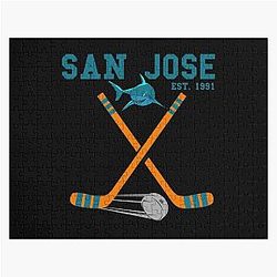 Art San Jose Sharks Jigsaw Puzzle