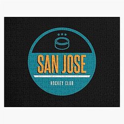 Art San Jose Sharks Jigsaw Puzzle