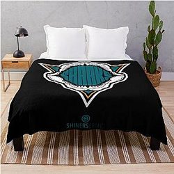 Art San Jose Sharks Throw Blanket