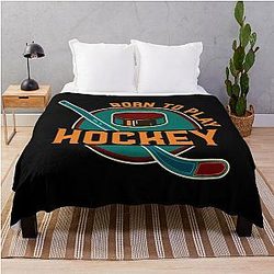 Art San Jose Sharks Throw Blanket