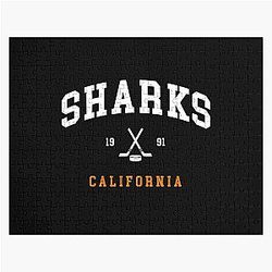 Art San Jose Sharks Jigsaw Puzzle