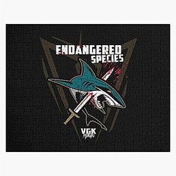 Art San Jose Sharks Jigsaw Puzzle