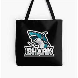 Art San Jose Sharks Tote Bag