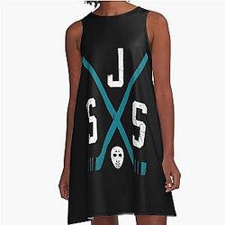 San Jose Sharks A-Line Dress