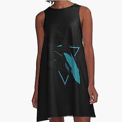 Art San Jose Sharks A-Line Dress