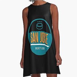 Art Shark San Jose A-Line Dress