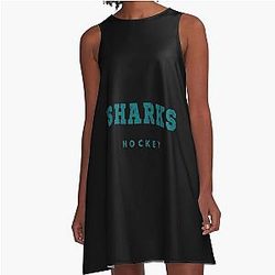 San Jose Sharks A-Line Dress