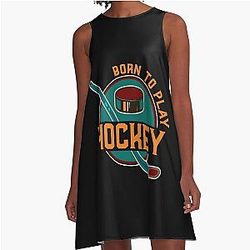 Art San Jose Sharks A Line Dress