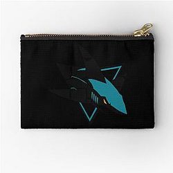 Art San Jose Sharks Zipper Pouch