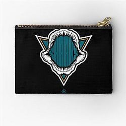 Art San Jose Sharks Zipper Pouch