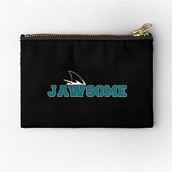 Art San Jose Sharks Zipper Pouch