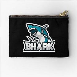 Art San Jose Sharks Zipper Pouch