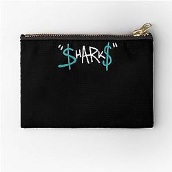 Art San Jose Sharks Zipper Pouch