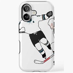 Tomas Hertl and Logan Couture San Jose Sharks iPhone Tough Case