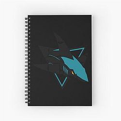 San Jose Sharks Spiral Notebook