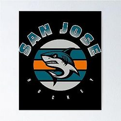 Art San Jose Sharks Poster