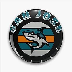 Art San Jose Sharks Pin