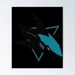 Art San Jose Sharks Poster