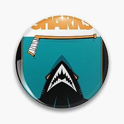Art San Jose Sharks Pin