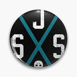 Art San Jose Sharks Pin