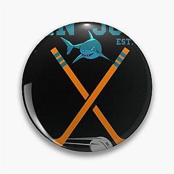 Art San Jose Sharks Pin