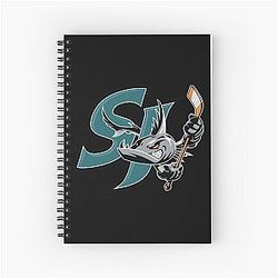 Art San Jose Sharks Notebook