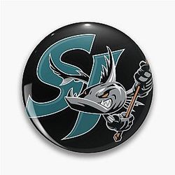 Art San Jose Sharks Pin