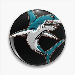 Art San Jose Sharks Pin