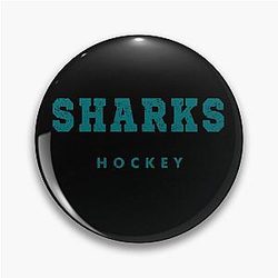 Art San Jose Sharks Pin