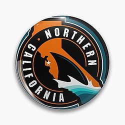 Art San Jose Sharks Pin