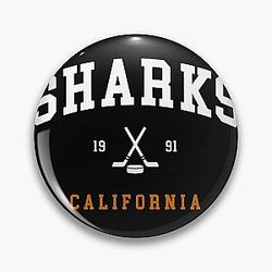 Art San Jose Sharks Pin