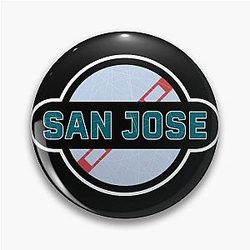 Art San Jose Sharks Pin