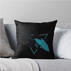 San Jose Sharks Throw Pillow