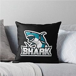 Art San Jose Sharks Throw Pillow