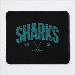 Art San Jose Sharks Mouse Pad